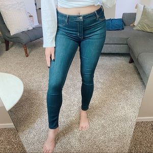 Hollister highrise skinny jeans